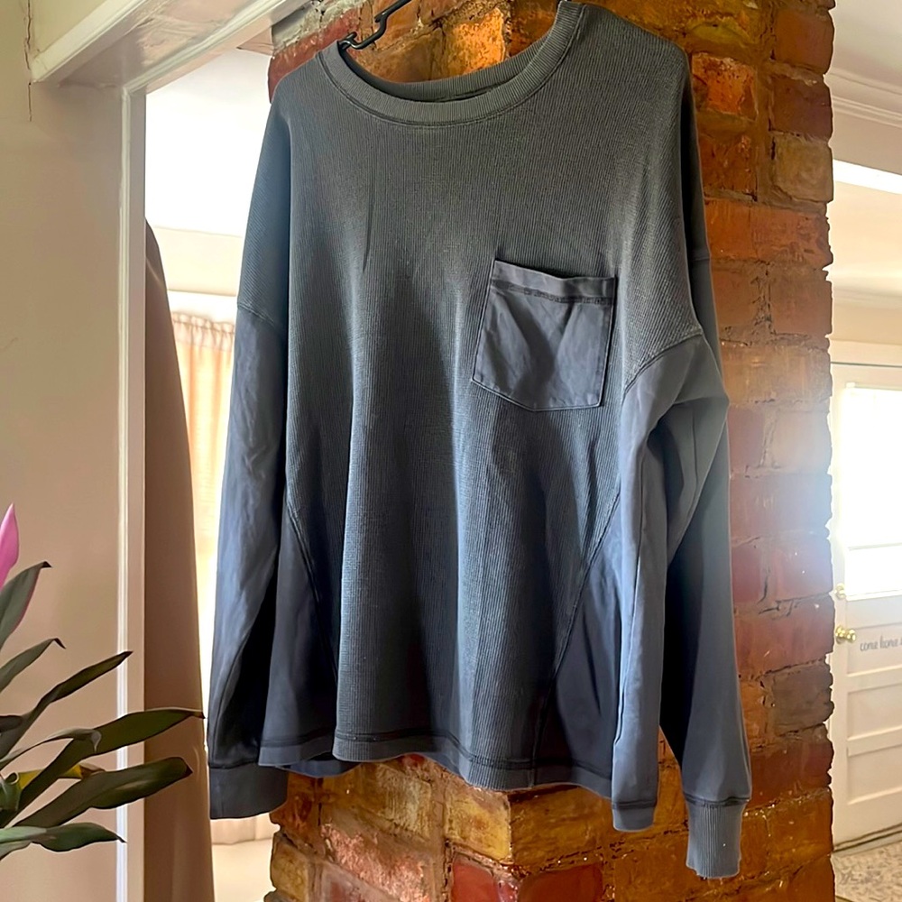 🌷XL Wild Fable Black mixed-Material Shirt🌷